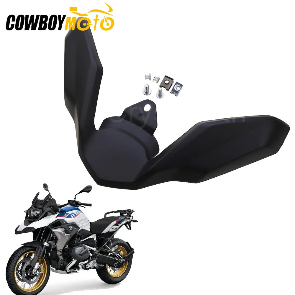 

R1200GS R1250GS переднее крыло мотоцикла части клюва Exension колеса крышка капота ЧЕРНЫЙ для BMW R1200 GS LC 2018 2019/R1250 GS 2019