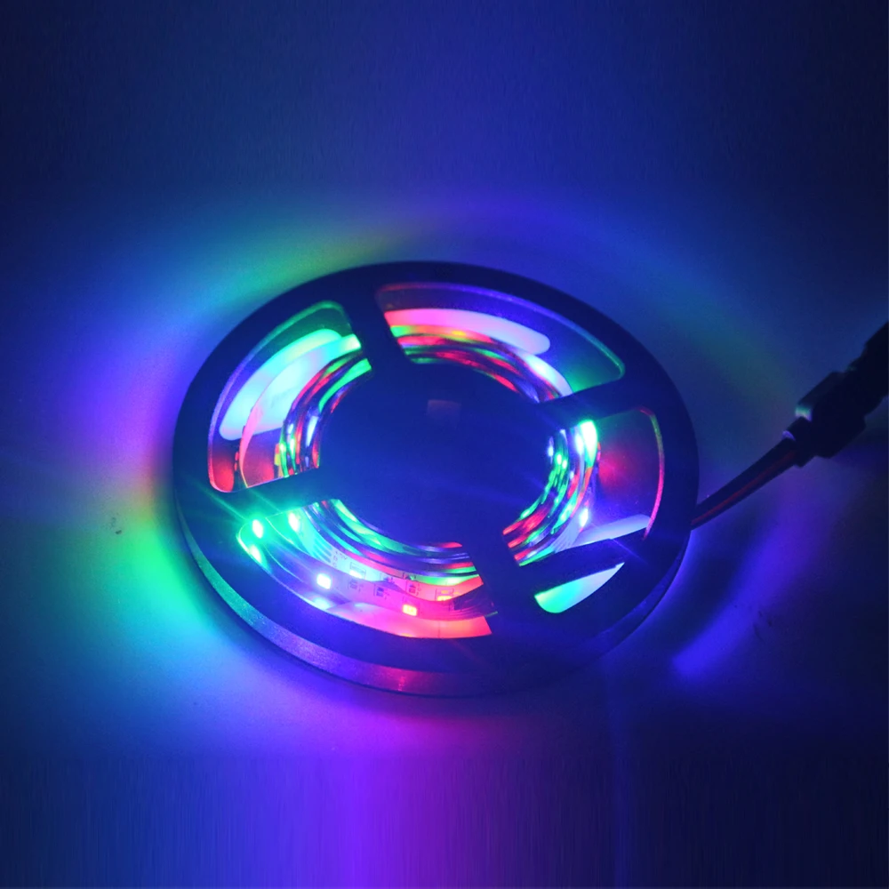 2020 светодиодная ленсветильник USB DC5V гибкая лента для ламп RGB 1 м 2 3 4 5 ТВ Настольный