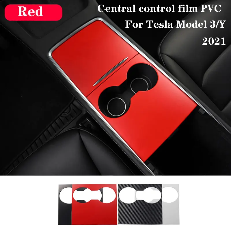 

For Tesla Model 3 Y 2021-2022 interior auto Accessories patch Protective Central Control Panel Sticker