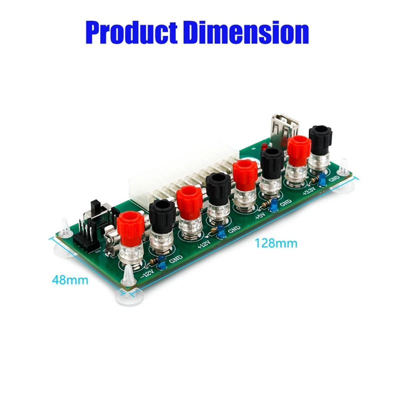 Блок питания ATX для настольного ПК плата адаптера модуль электропитания 24