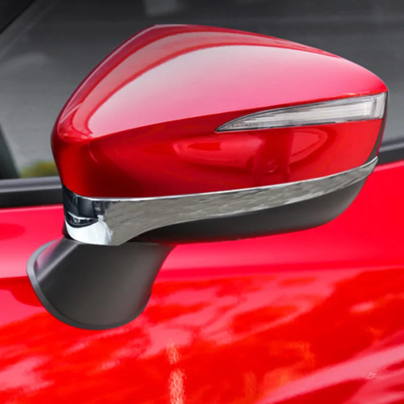 Для Mazda CX 3 CX3 хромированная Автомобильная дверь боковое зеркало заднего вида