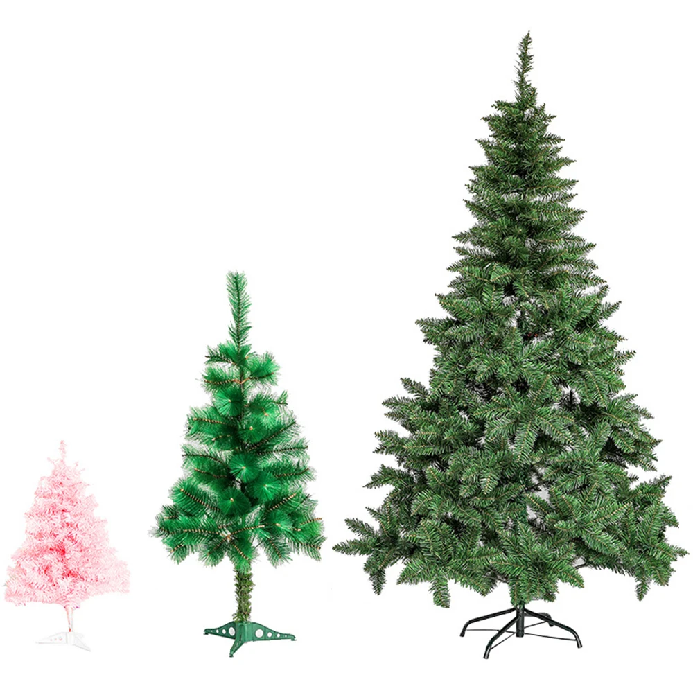 

2023 60/90/150/180CM Encryption Green Tree Mini Artificial Christmas Tree Decorations Christmas Fake Pine Tree New Year Home