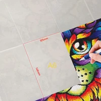 2050100 sheets diamond painting release paper diamond painting tools accessories cover replacement anti sticking a6 size