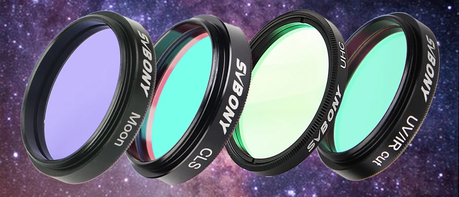 1,25 ''фильтр UHC+ CLS+ Moon+ UV/IR Cut фильтры для астрономического телескопа Монокулярные астрономические наблюдения за предметами глубокого неба