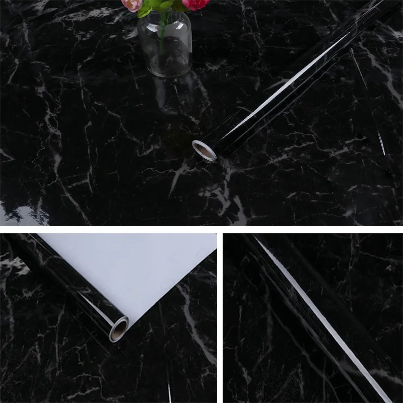 5M Кухня Мрамор свяжитесь Бумага ПВХ наклейки на стену настольные Ванная комната