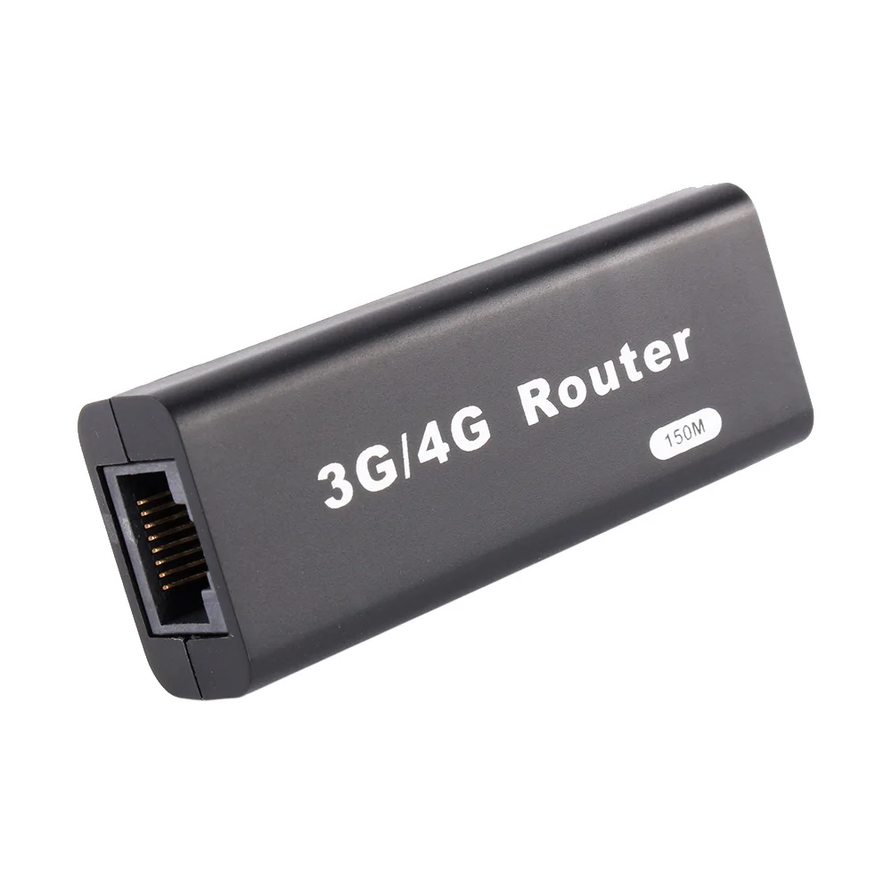 Портативный 3g/4G WiFi роутер мини мобильный Wlan роутер 150 Мбит/с RJ45 USB Карманный Wi-Fi маршрутизатор для Mac iOS Windows Android