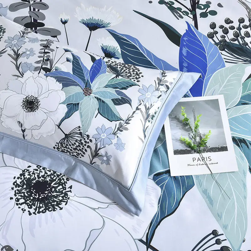 100-е постельный комплект из египетского хлопка постельное белье в джунглях