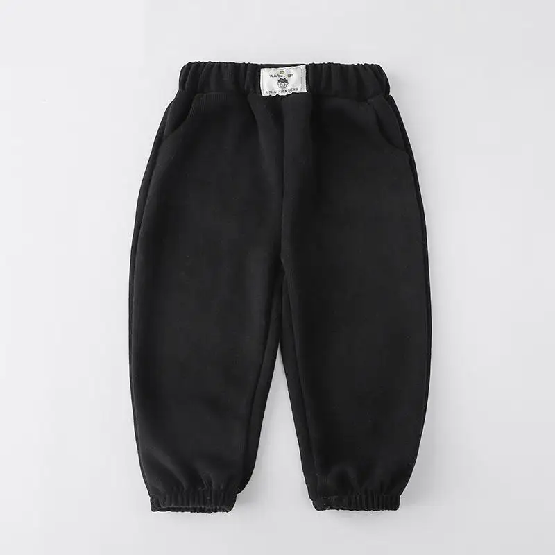 Детские брюки осенняя одежда Повседневные детские спортивные хлопковые Простые