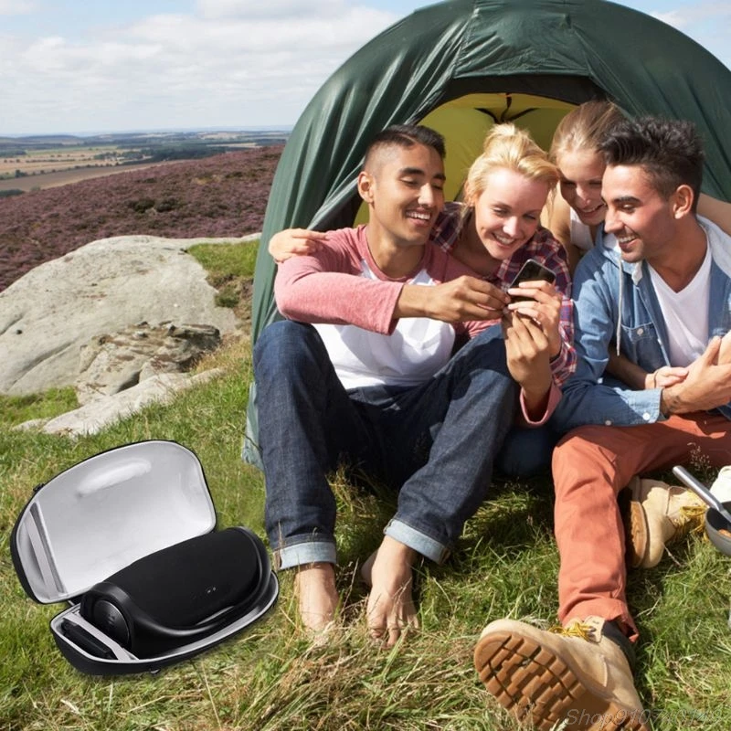 

Portable Travel Carry Case Cover Bag With Shoulder Strap For Boombox Bluetooth Wireless Speaker and Charger N09 20 Dropshipping