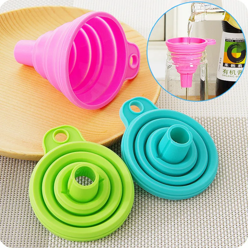 1 шт. складной силиконовый мини прибор|cooking tools|silicone kitchen toolscooking |
