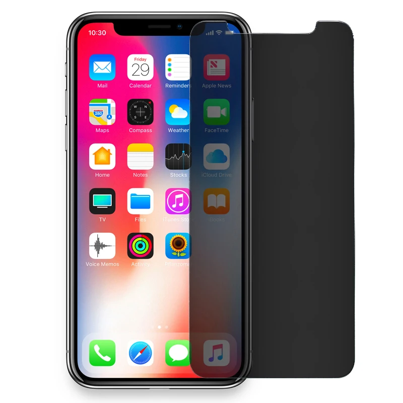Защищающий от подсматривания закаленное Стекло для iPhone 11 Pro XS Max Защитное стекло для сохранения личной информации пленка для iPhone 6, 6 S, 7, 8plus X XR защитный Стекло