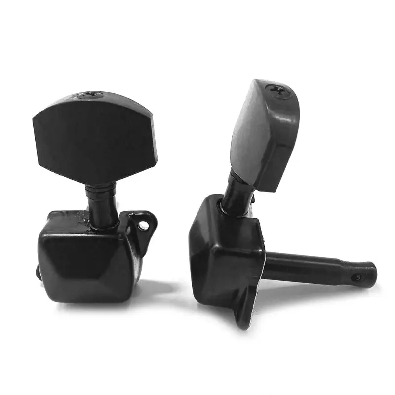 1set gitarre string tuning pegs metall semi geschlossen gitarre string taste tuner mechaniken für akustische elektrische gitarren free global shi