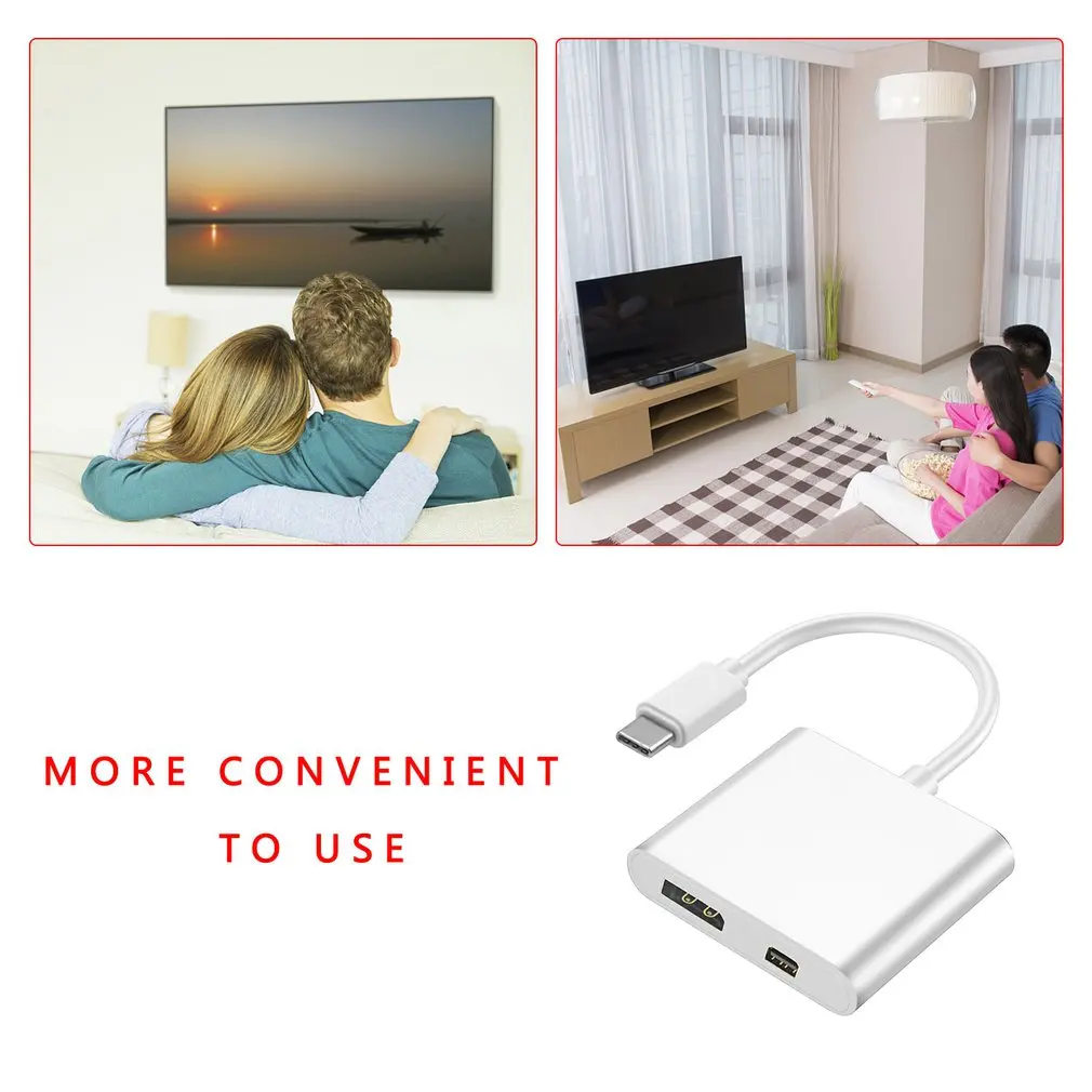 тип c к dp мини концентратор mini dp 4k 2k