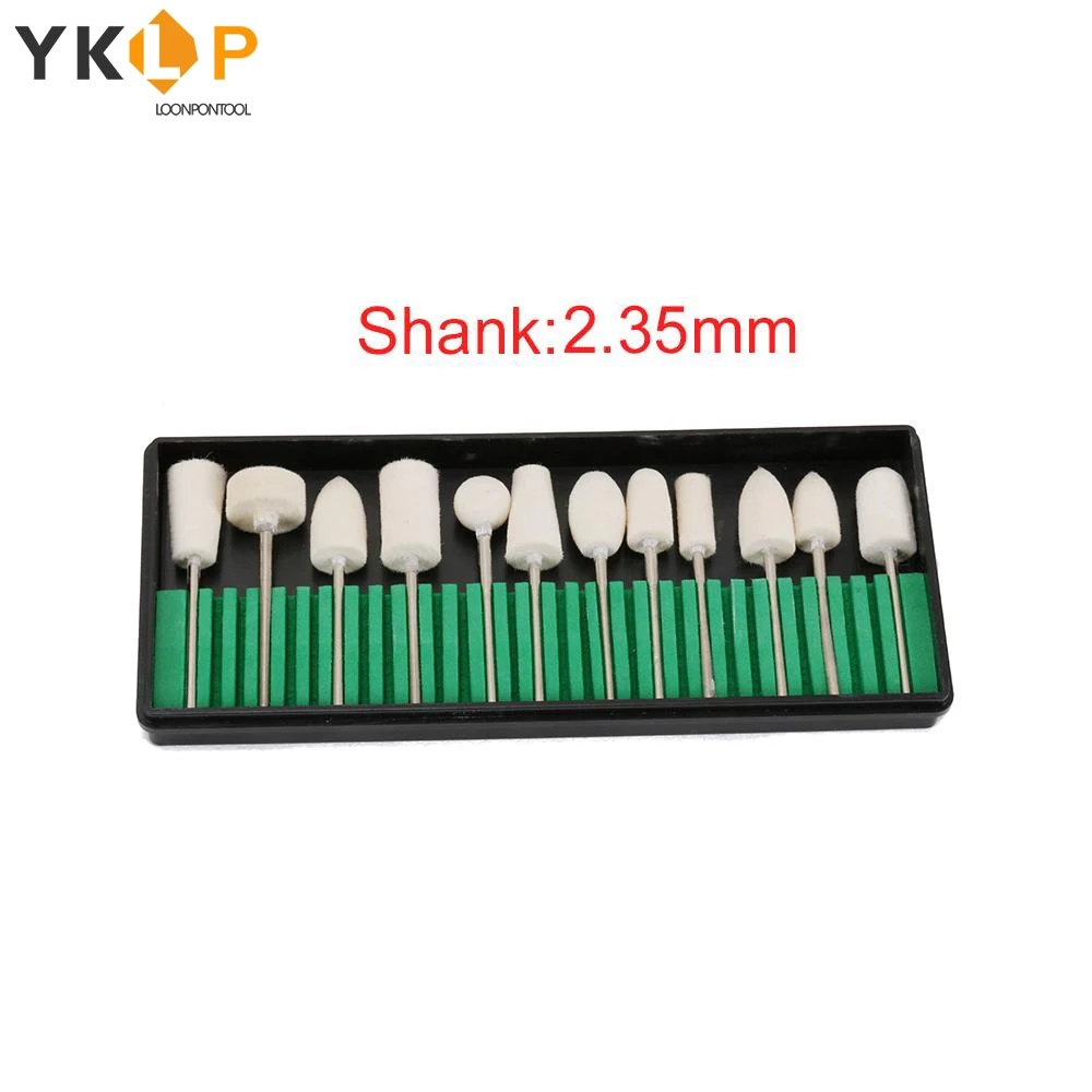 Фрезер Электрический с хвостовиком 2 35 мм для полировки ювелирных изделий 12