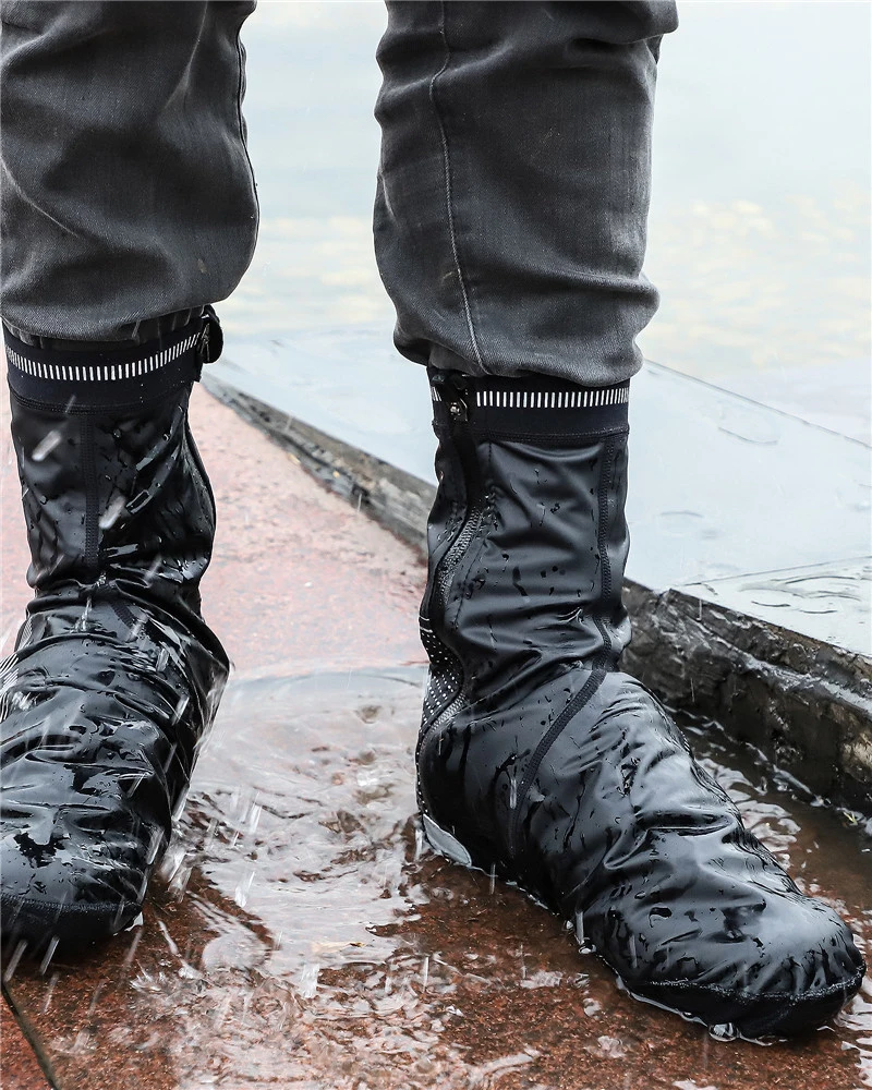 

Bike Warm And Velvet Waterproof Cycling Shoe Cover Mountain Road Bike Lock Shoe Accessories Autumn And Winter Equipment