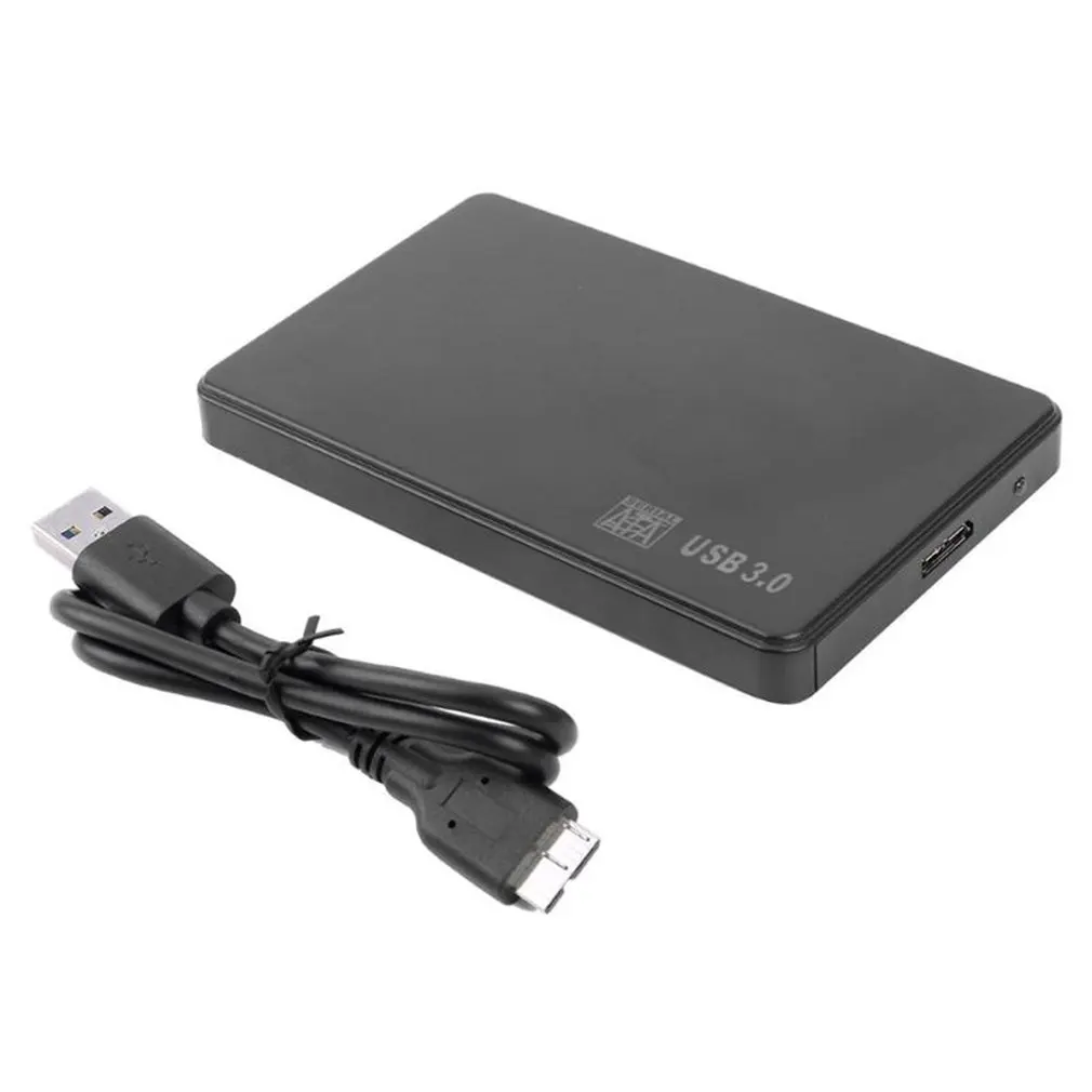 Футляр для внешнего жесткого диска 4T 2 5 дюймов USB 3 0 Гбит/с Корпус SSD ноутбука/ПК 2T |
