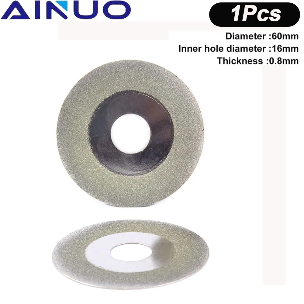 

Diamond Grinding Wheel 60mm Cut Off Discs Wheel Glass Cutting Saw Blades Cutting Blades Rotary Abrasive Tools 1Pcs