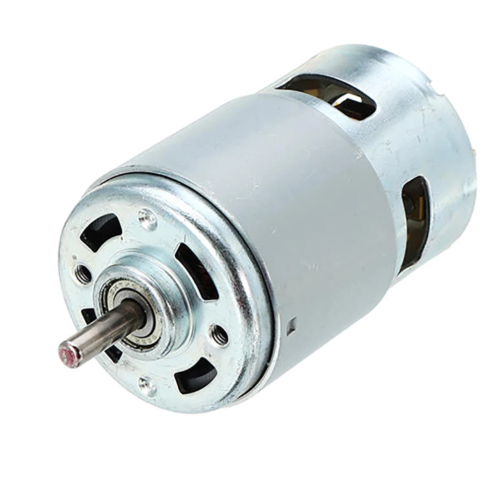 

Mini 775 Motor DC12-24V Electric Drill Electric Grinder Ball Bearing Cooling Fan Drill Chuck for Polishing Drilling CuttingTools
