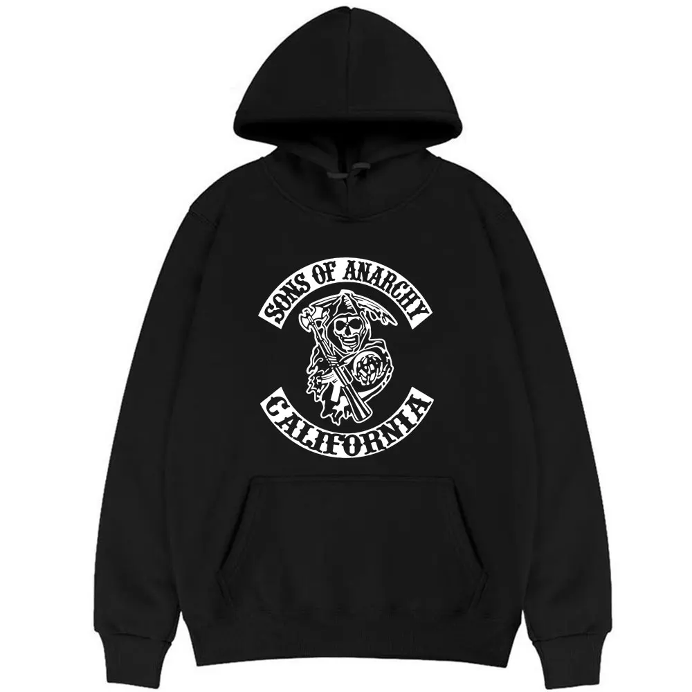 

SOA Sons of Anarchy The Child Fashion SAMCRO Graphics Print Hoodie Men Harajuku Pattern Hoodies Men Women Hip Hop Sweatshirt