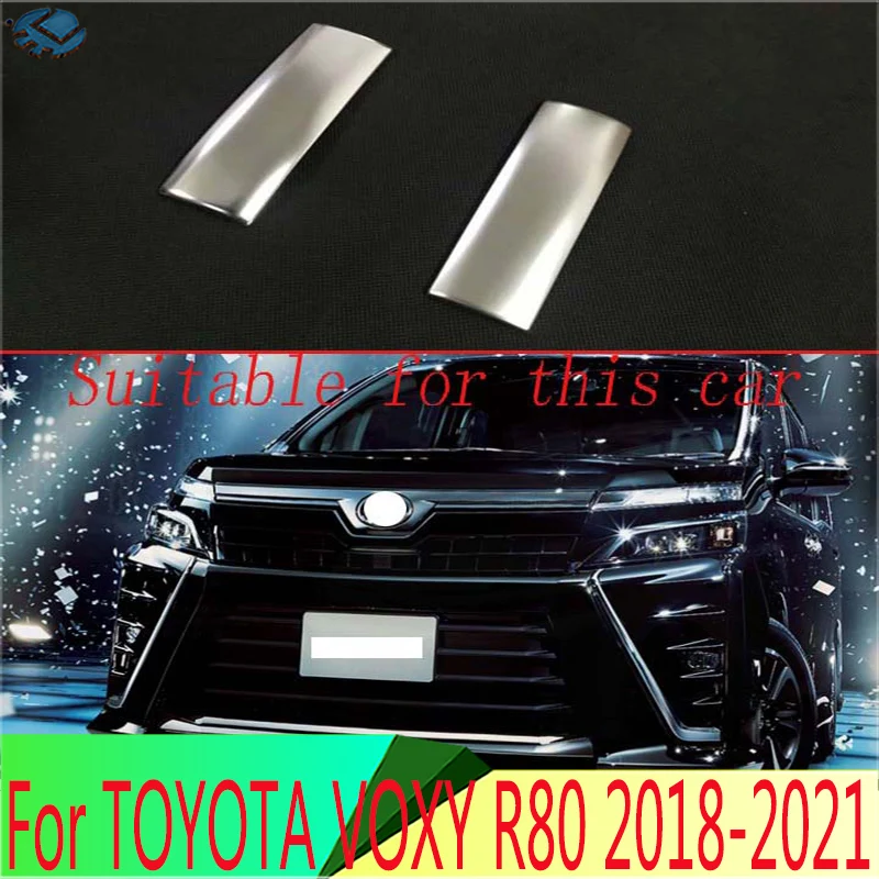 

For TOYOTA VOXY R80 2018-2021 ABS Chrome Matte Interior Door Handle Cover Trims Sticker Car Interior Styling