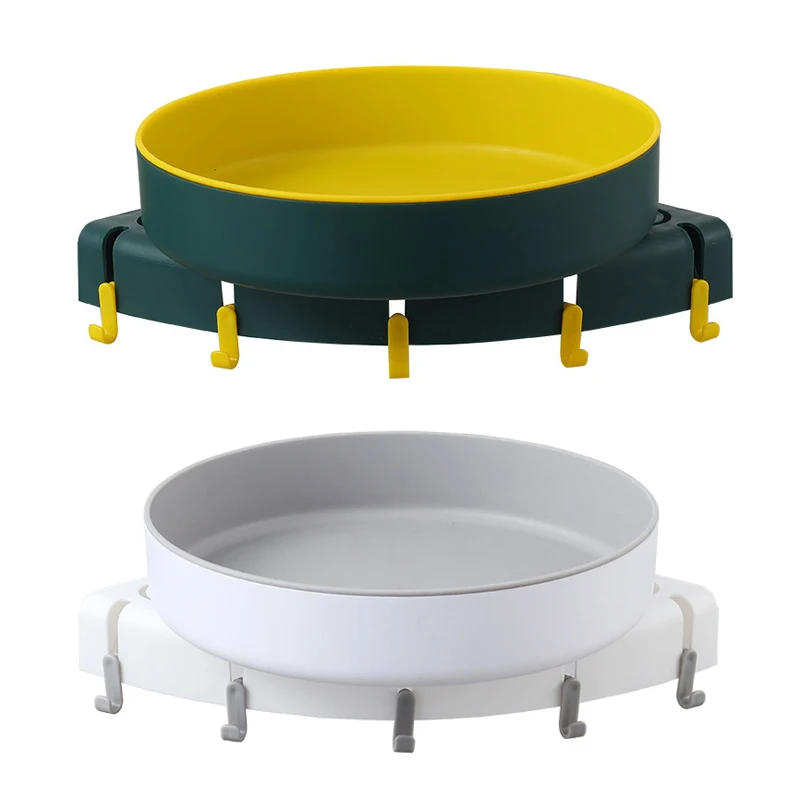 

Rotating Non-Perforated Bathroom Shelves Wall-Mounted Bathroom 360 Practical furniture Best selling high quality and convenient