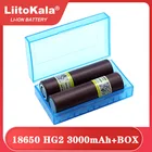 Аккумулятор Liitokala HG2 18650 3000 мАч, разряд 3,6 В, 20 А