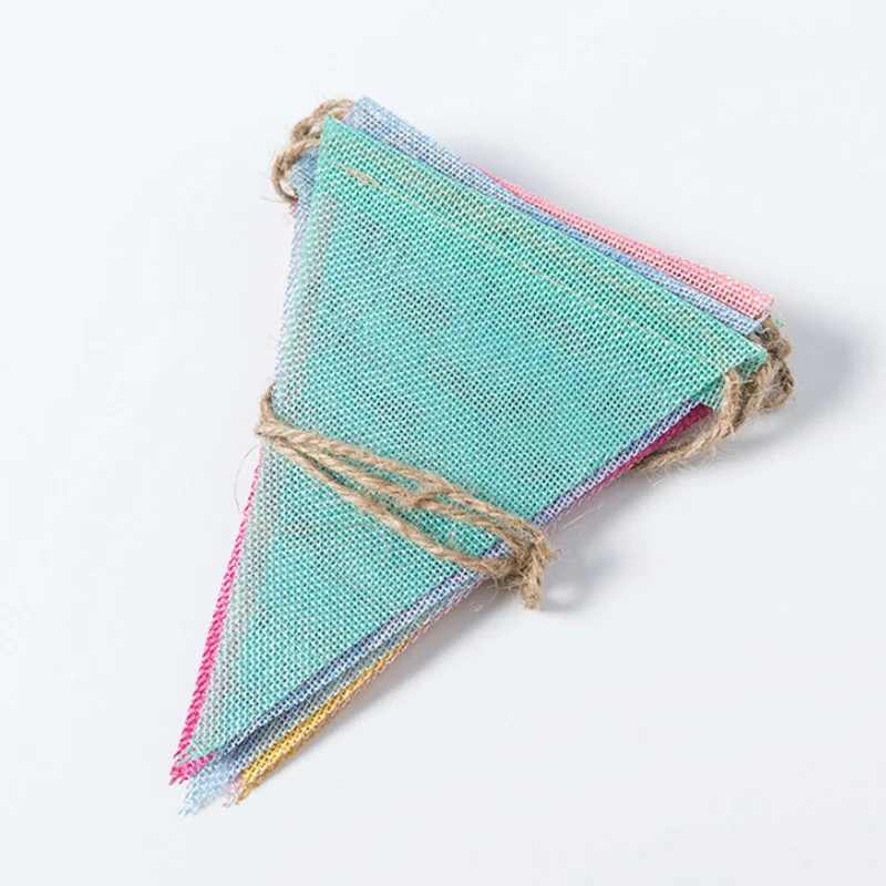 Флажки декор для будущей матери свадьбы баннеры гирлянда из хлопчатобумажной