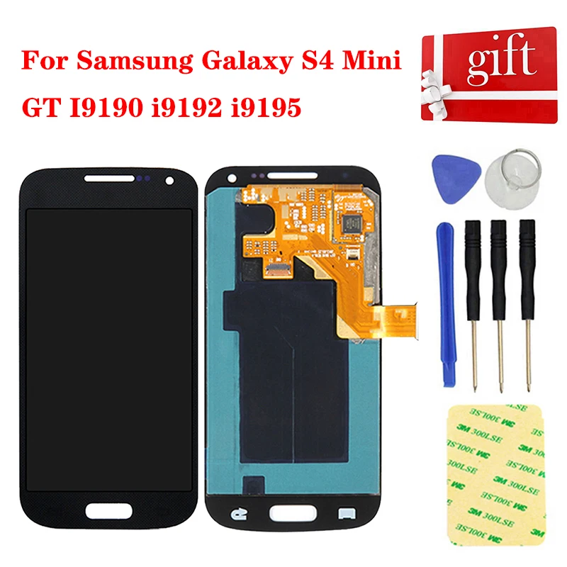 

For Samsung Galaxy S4 Mini GT I9190 i9192 i9195 LCD Display Panel Module Touch Screen Digitizer Sensor Assembly Replacement