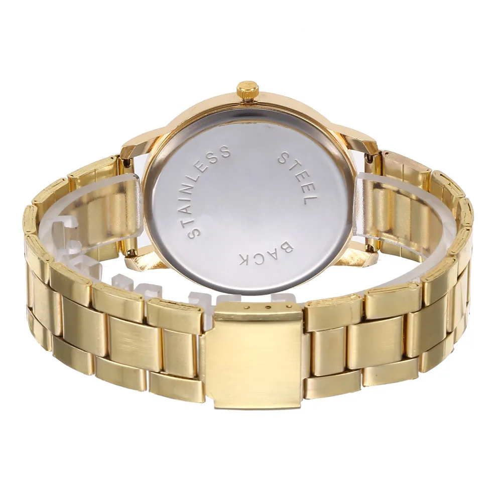 

Quartz Wristwatches Woman High-end Blue Glass Life Waterproof Distinguished Fashion Style Wristwatches Reloj Mujer