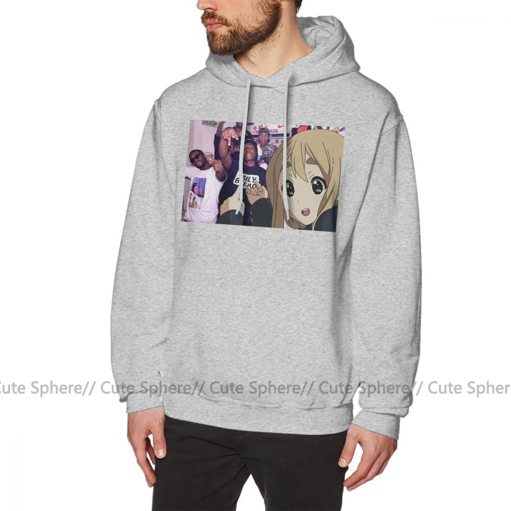 K-On Толстовка Mugi And Her новые толстовки черный теплый пуловер толстовка уличные