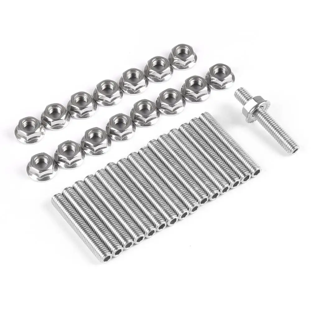 Набор Стад выхлопного коллектора из нержавеющей стали запасные части для