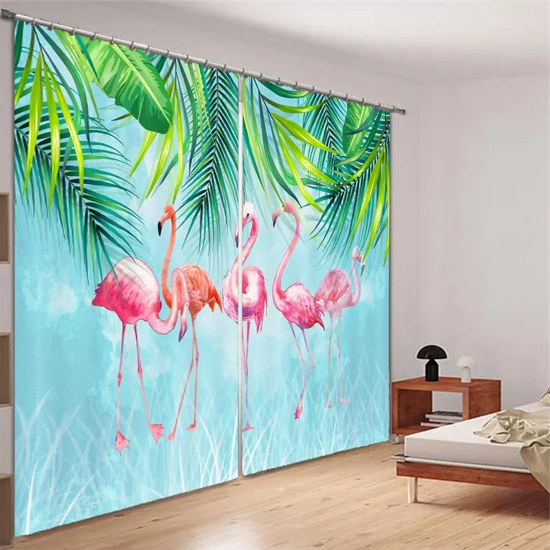 Шторы блэкаут с животными 3d-занавески для гостиной спальни гостиницы детской