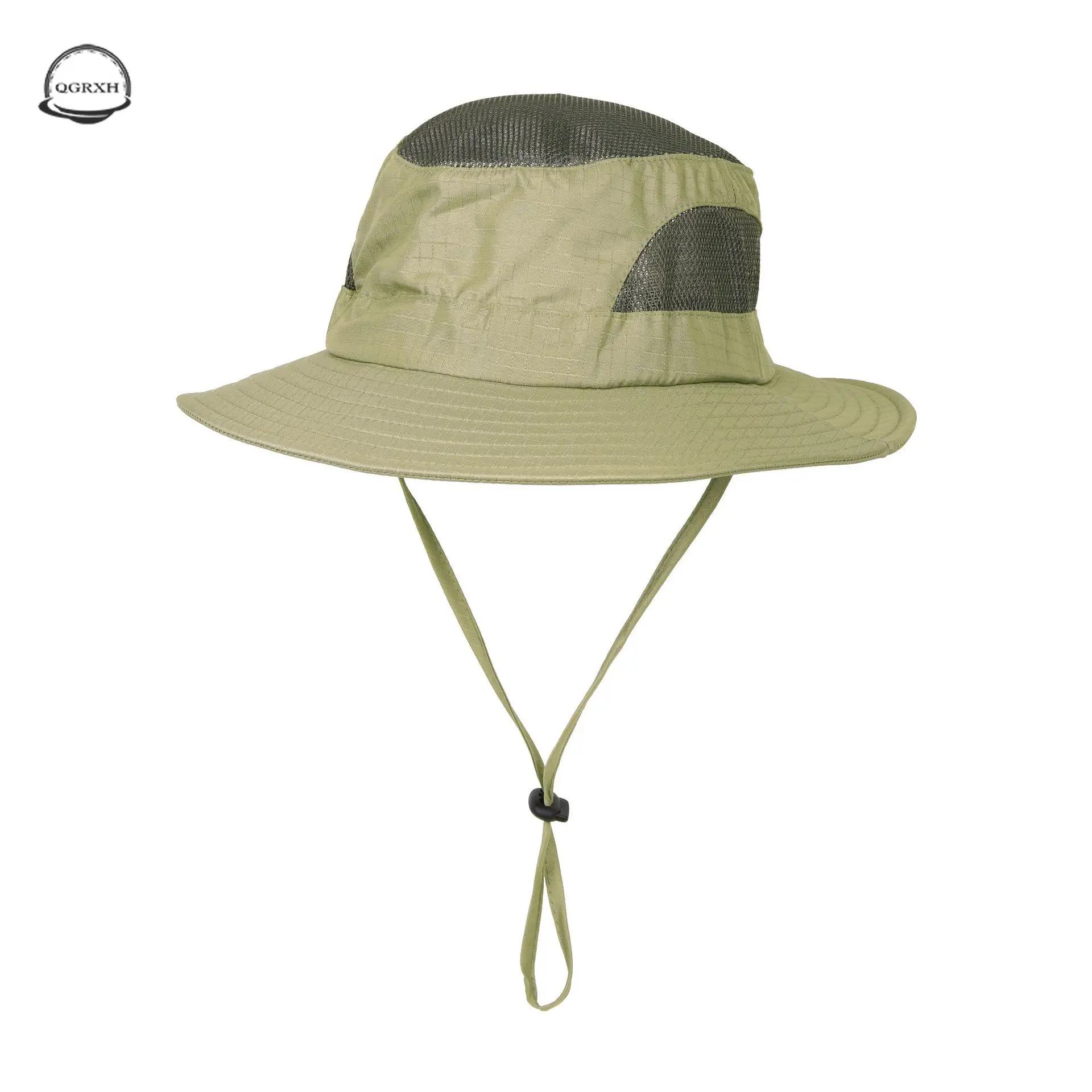 

Men Sunscreen UV Protection Breathable Fisherman Hat New Summer Outdoor Mesh Hat Fishing Hiking Cycling Bucket Hat Sun Cap Women