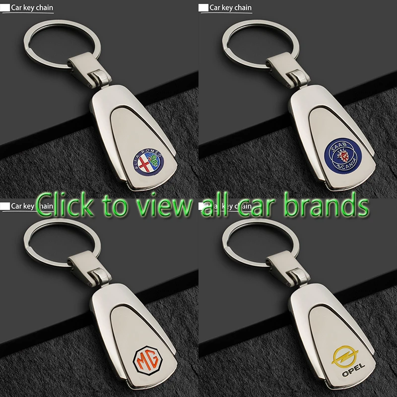 

1pcs Car Emblem Keychain Keyring Auto Trinket For Subaru STI Impreza Forester Tribeca XV BRZ WRX Outback etc Car Accessories