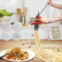 4 pressing molds manual noodle makers noodle making dough pasta maker hand press spaghetti kitchen appliances
