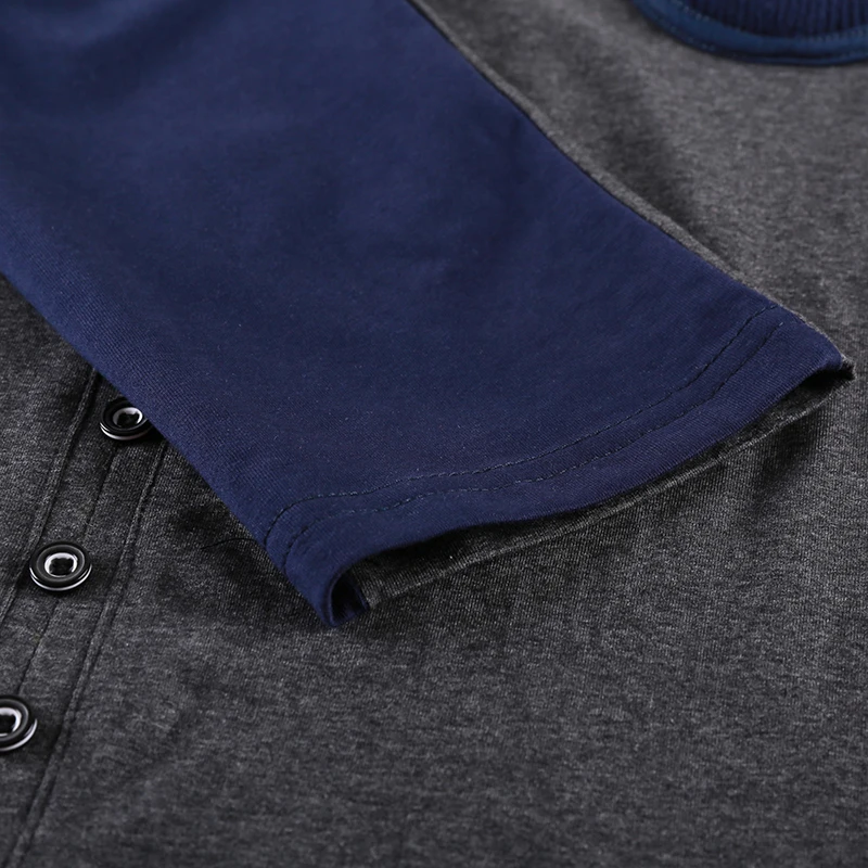 Футболка мужская хлопковая с длинным рукавом Топ известного бренда Повседневная