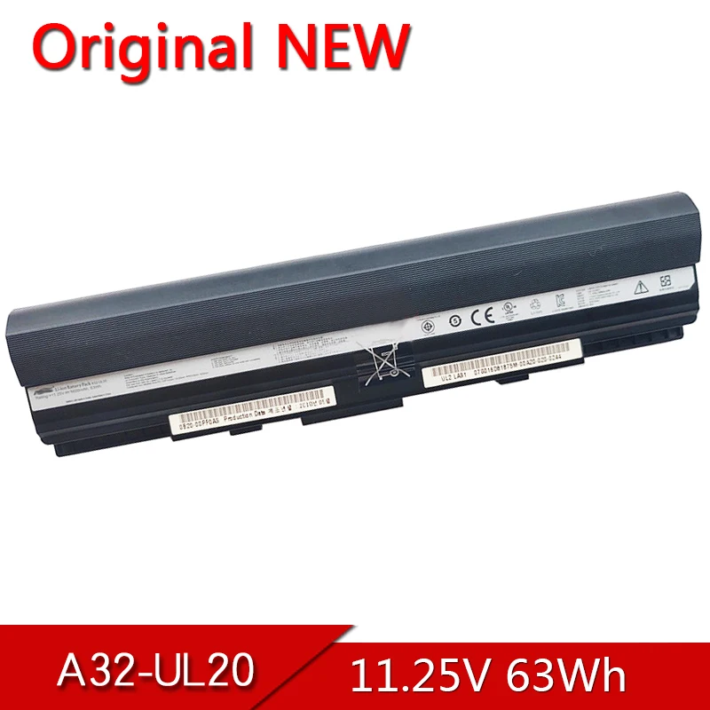 

A32-UL20 NEW Original Laptop Battery For ASUS Eee PC 1201 1201HA 1201N 1201T UL20 UL20A UL20G UL20VT 11.25V 63Wh A31-UL20