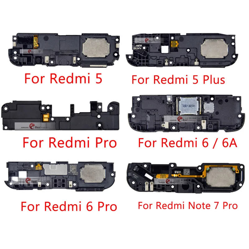 Громкий динамик для Xiaomi Redmi 4X4 5 Pro Plus Note 5A 6 7 Pro громкий динамик зуммер звонка гибкий запасные части