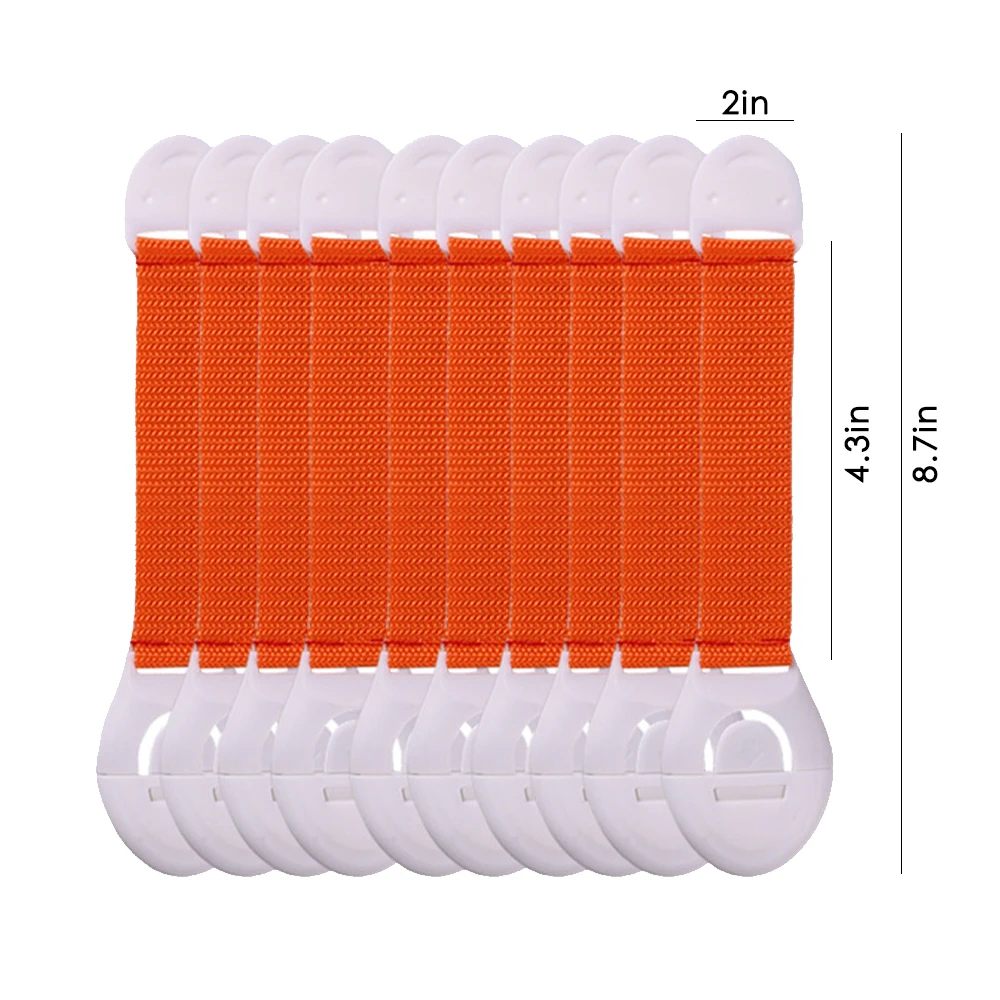 10 шт детский Безопасность замок ребенка доказательство защитный чехол для карт