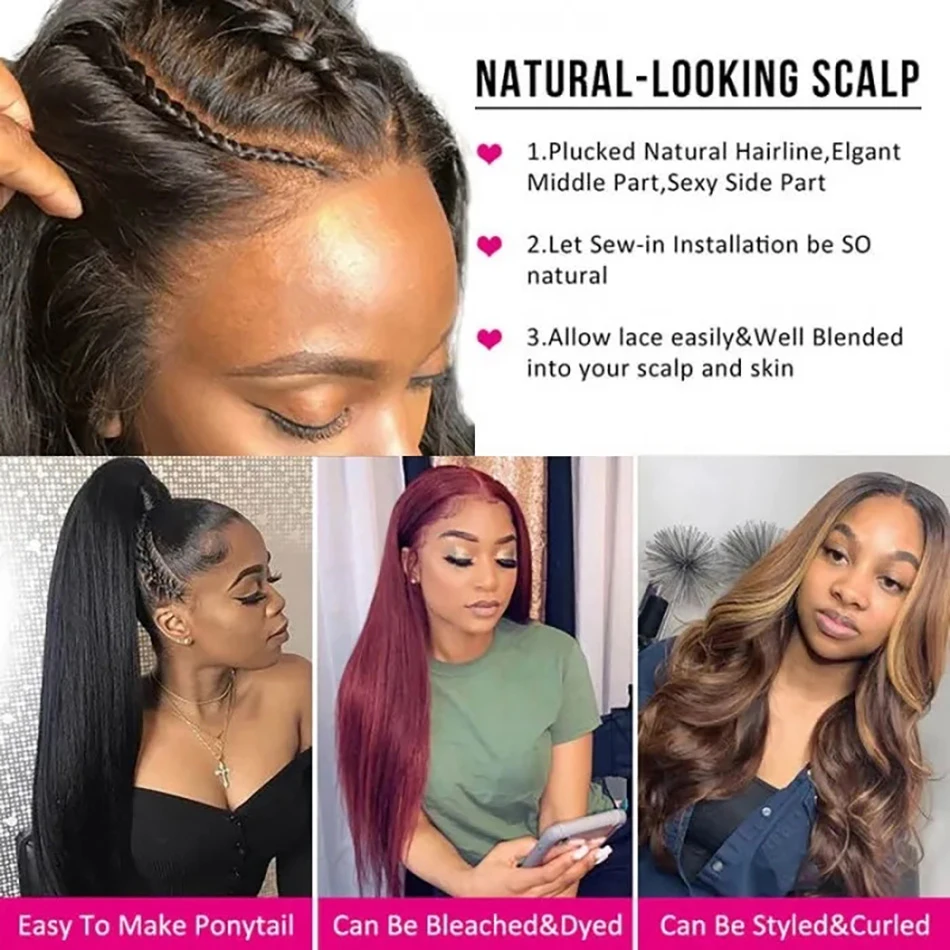 Maxine Фронтальная застежка HD Прозрачная фронтальная кружевная 13X6 13x5x4x2x6 дюймов 150%