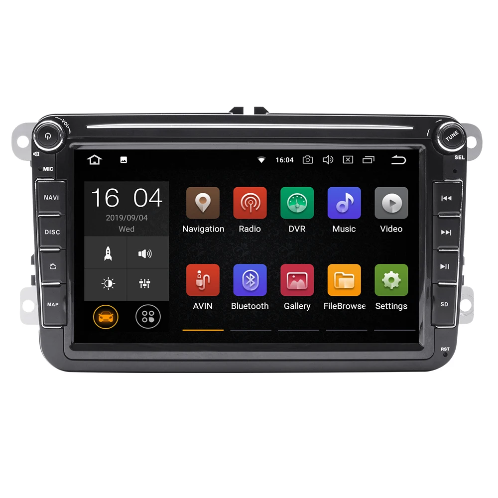 2 Din Android 9 Автомагнитола gps навигация для VW Passat B6 amarok volkswagen Skoda Octavia 2 superb Jetta T5 golf 5 6 мультимедиа