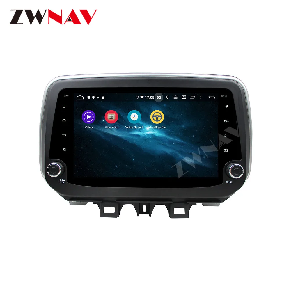 Android 9 IPS экран PX6 DSP для HYUNDAI IX35 Tucson 2018 2019 автомобильный без DVD GPS мультимедийный