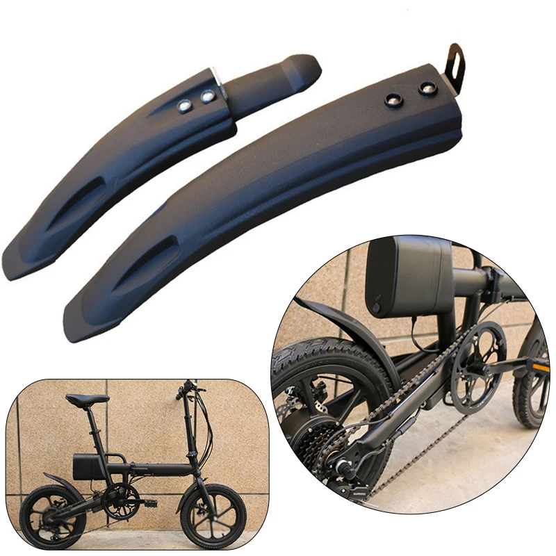 

1Pair Universal 14-18Inch Bike Universal Fender Tough Mudguard Bicycle Electric Extension Scooter Mudguard For Motorcycle E-bike