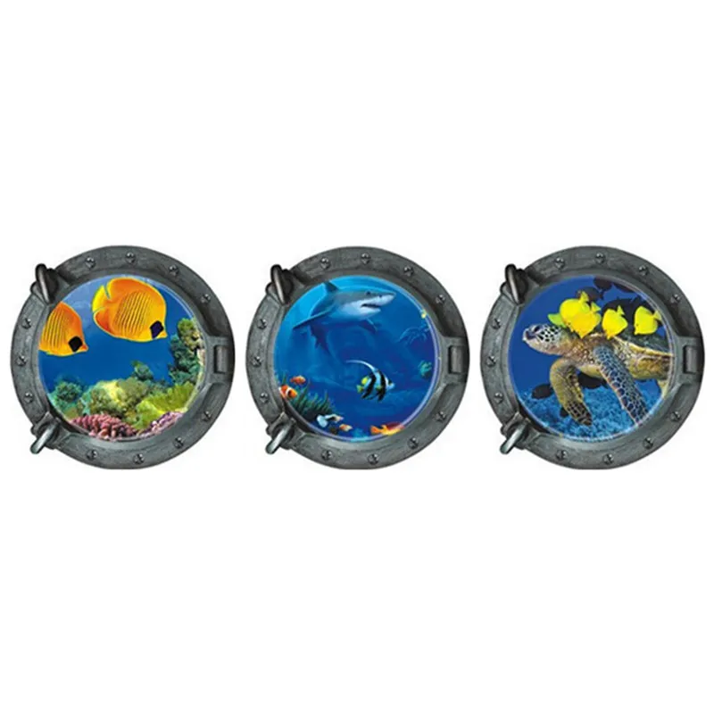 С оригинальными рисунками &quotПарижская башня поддельные окна Триптих наклейки