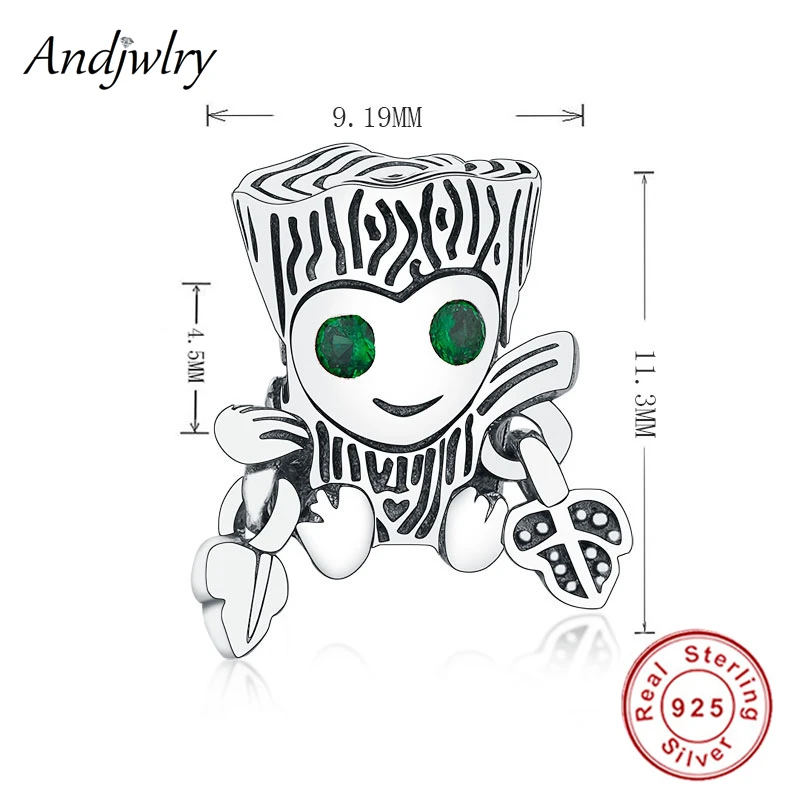 Женское Ювелирное Украшение из серебра 925 пробы с очаровательным деревом