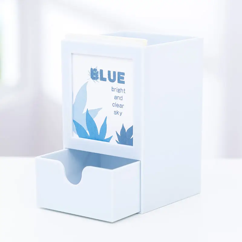 

Korean version of cute girl pen holder pencil storage box student office multifunctional desktop decoration pen organizer