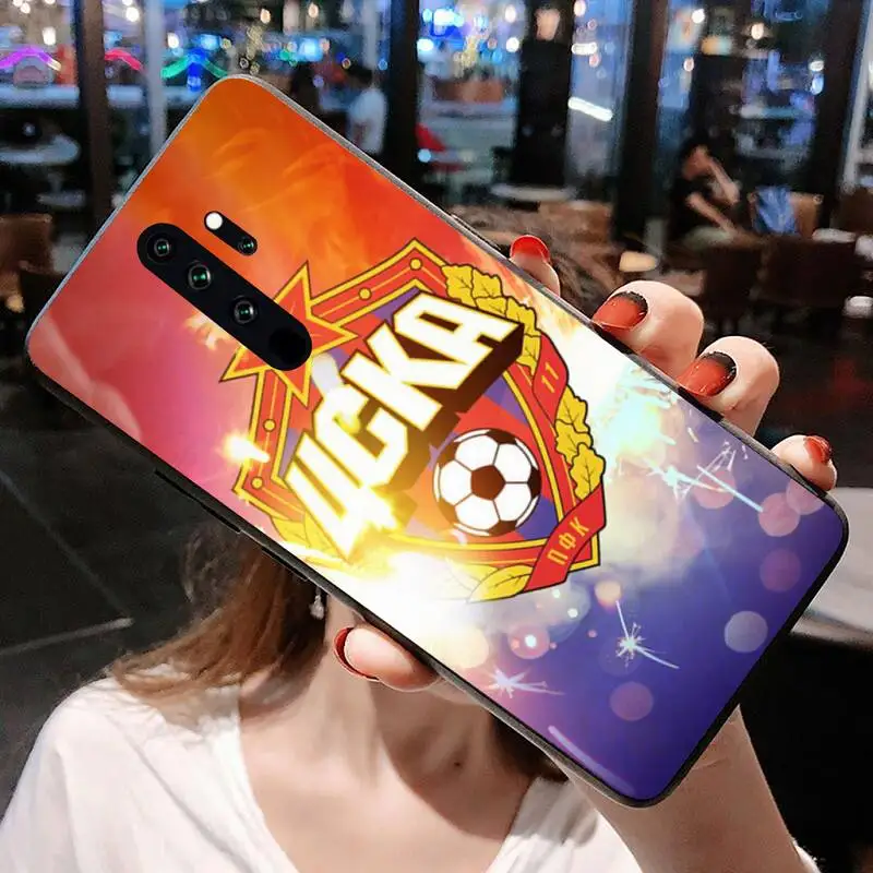 ЦСКА логотип Чехол для телефона Redmi 9A 9 8A 7 6 6A Note 8 8T Pro Max K20 K30 | Мобильные телефоны и