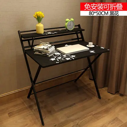 

Simple Table Folding Home Learning Laptop Desk Desk Portable Computer Desk Student Bedroom Small Table