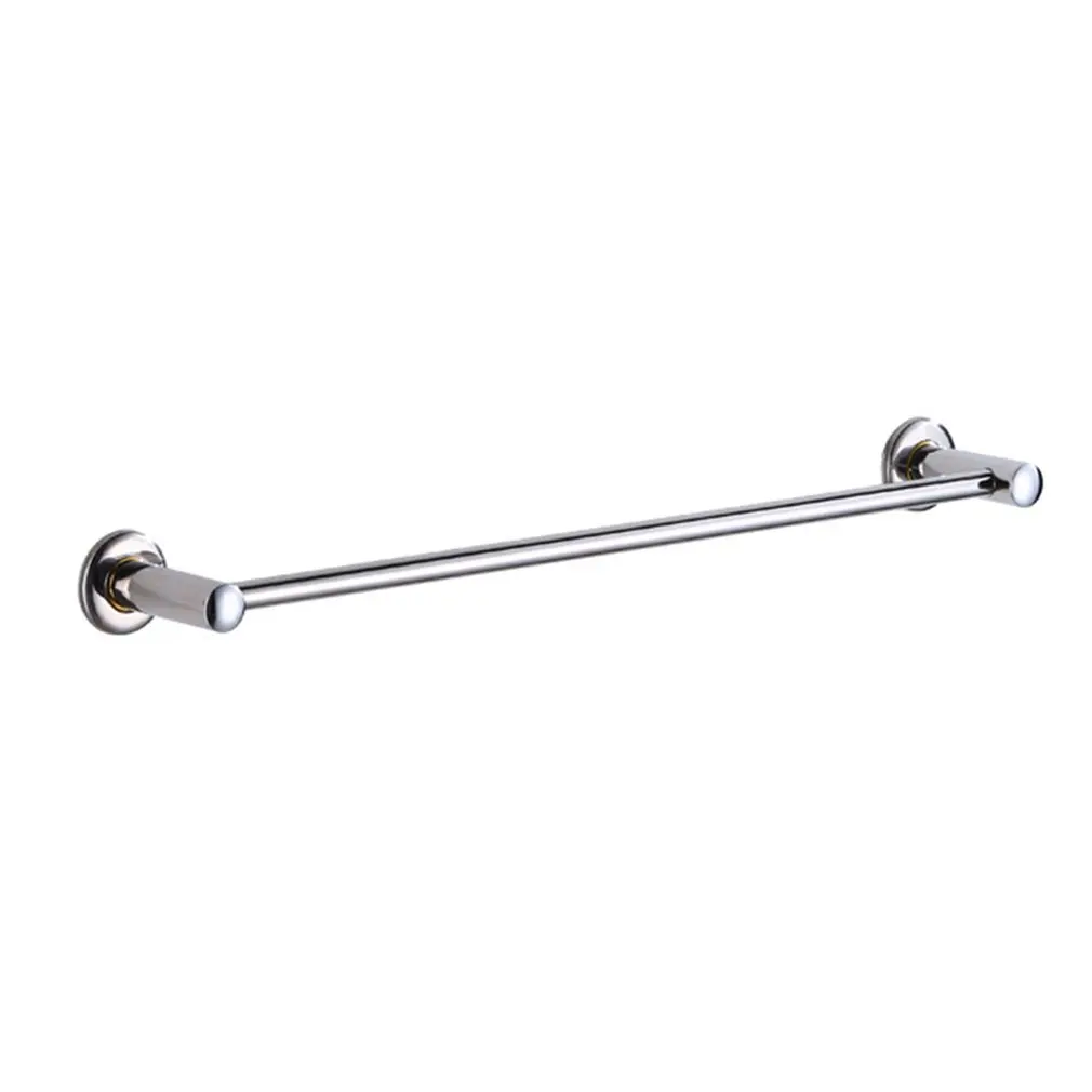 

Multifunctional Stainless Steel Anti-rust Towel Rack Toilet Bathroom Washroom Storage Rack Holder Household Hanging Bar Rod