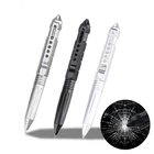 Тактическая ручка для самообороны, ручка для письма, аварийный инструмент для выживания, противоскользящее портативное алюминиевое стекло